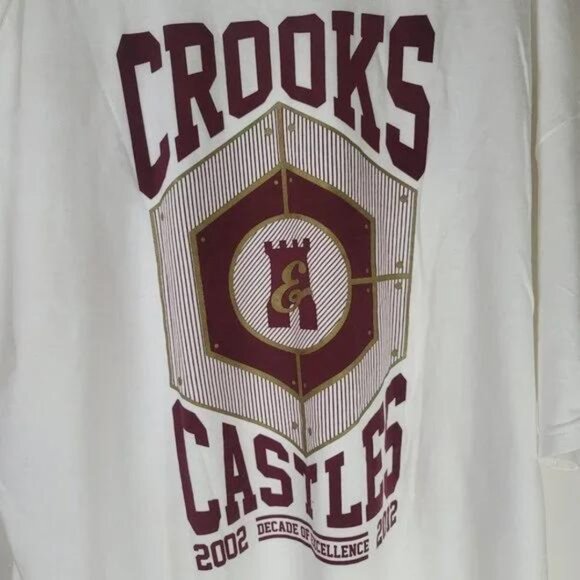 Crooks & Castles Short Sleeve T-Shirt Size 3XL - Picture 10 of 13